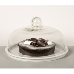 Alessi 1Pc Cake Dome Dessert Table Display Set Cake Dome with Tray Cake Cover Cake Lid 