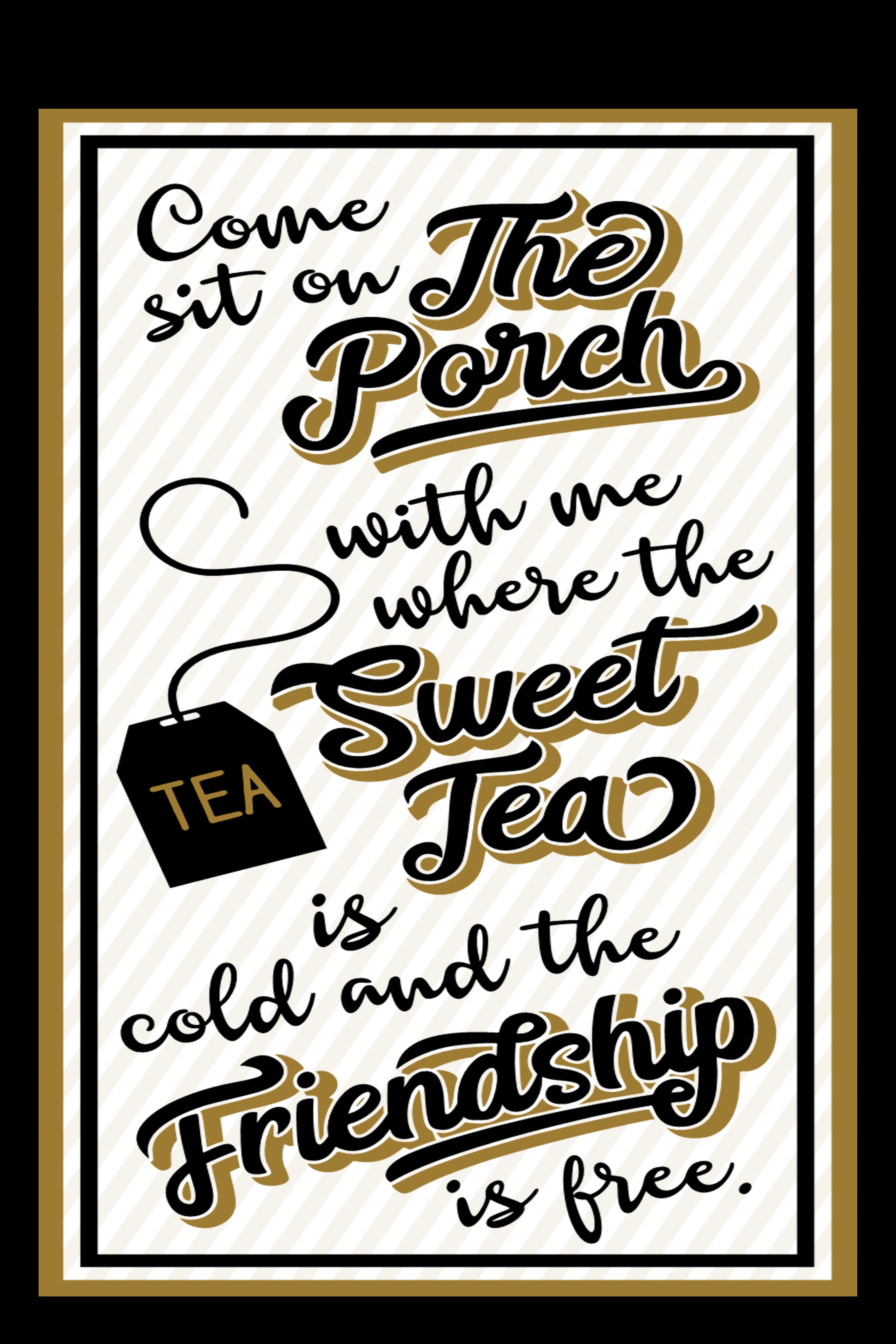 Flags Galore Decor and More Drapeau de jardin en polyester 18 x 12 po Porch Tea Wayfair Canada