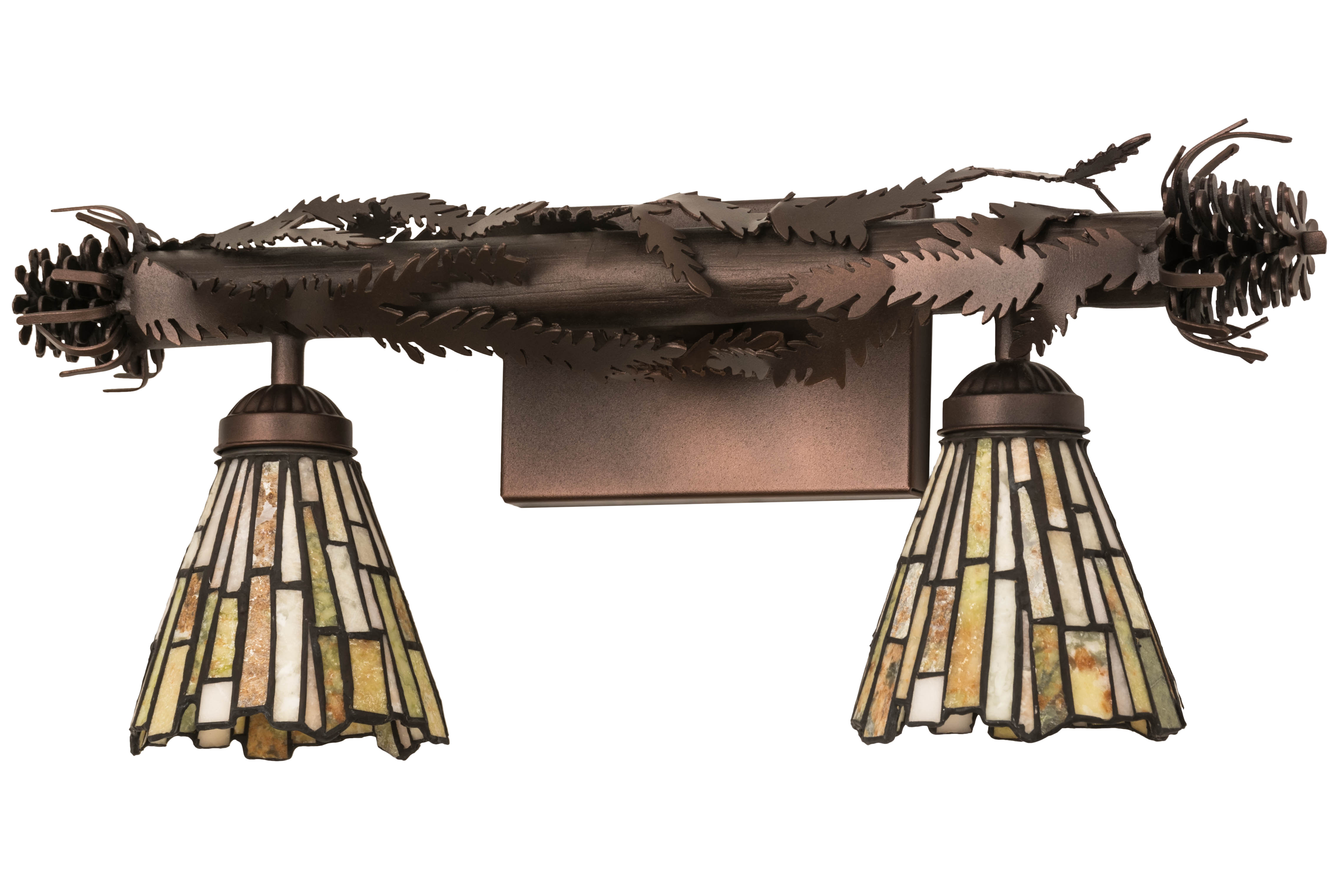 Loon Peak® Yoakum 2 Light Dimmable Vanity Light Wayfair