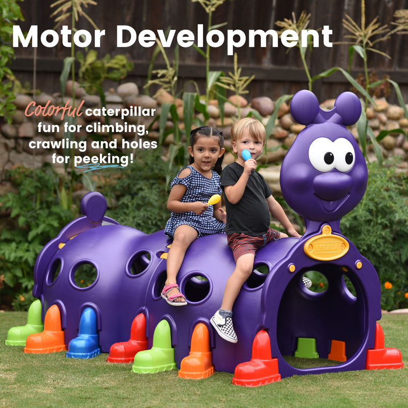 ECR4Kids Happy Caterpillar Tunnel Playground & Reviews - Wayfair Canada