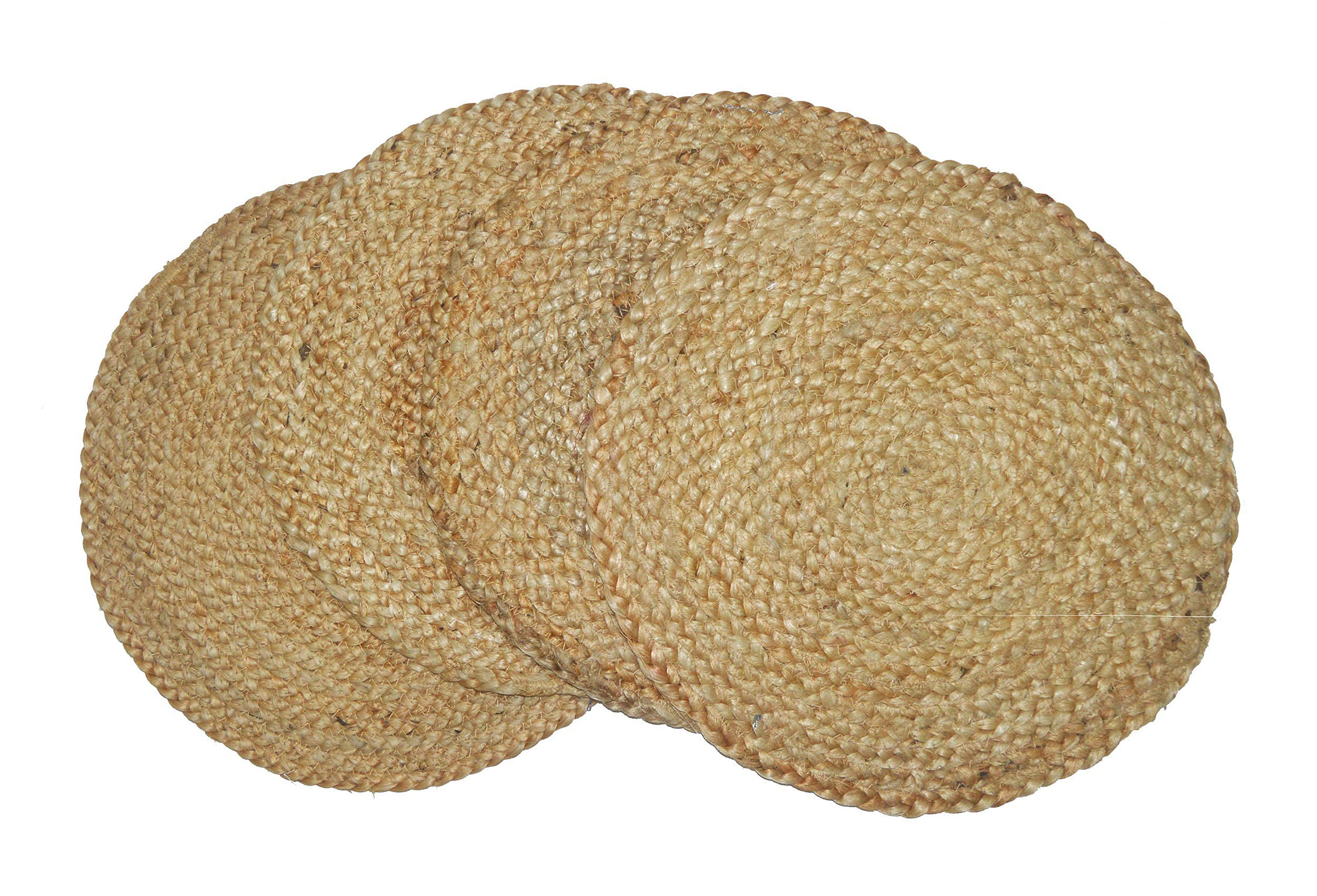 Rosecliff Heights Mikaela Jute/Rattan Round Placemat & Reviews Wayfair