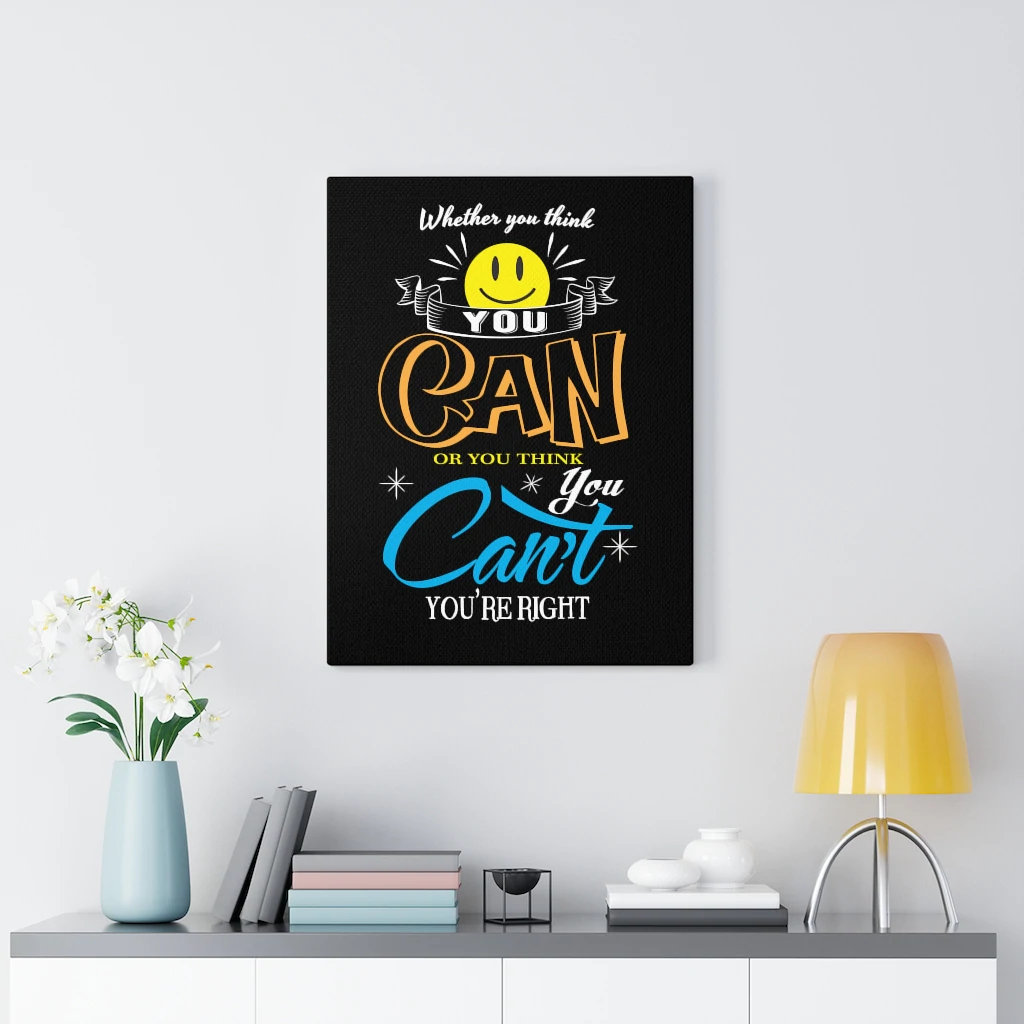 Trinx You Can Wall Art Wrapped Canvas Textual Art Wayfair