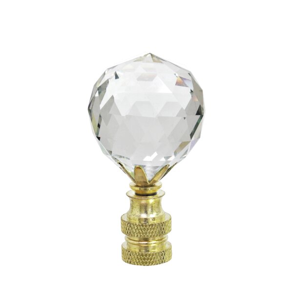 AMBER  CRYSTAL FACETED PENDELOGUE  ELECTRIC LIGHTING LAMP  SHADE FINIAL  NEW 