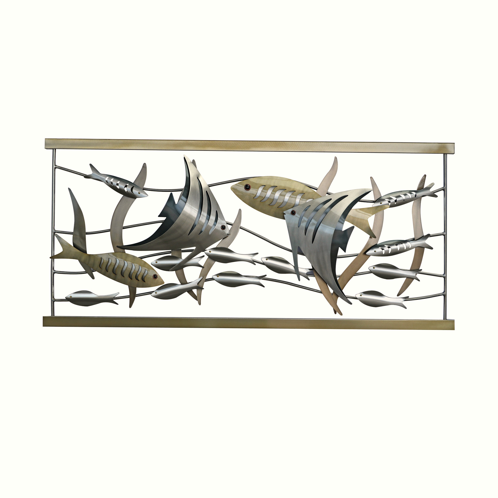 Copper Art Aquarium Horizontal Wall Décor Wayfair
