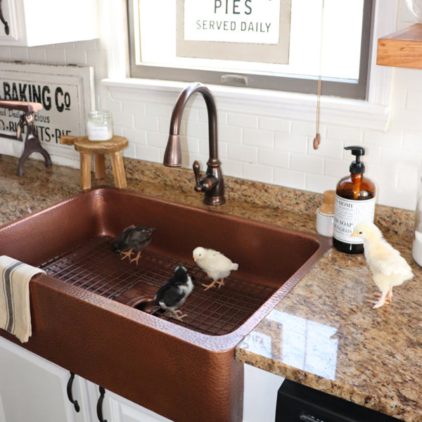 Farmhouse Copper Sink | Wayfair