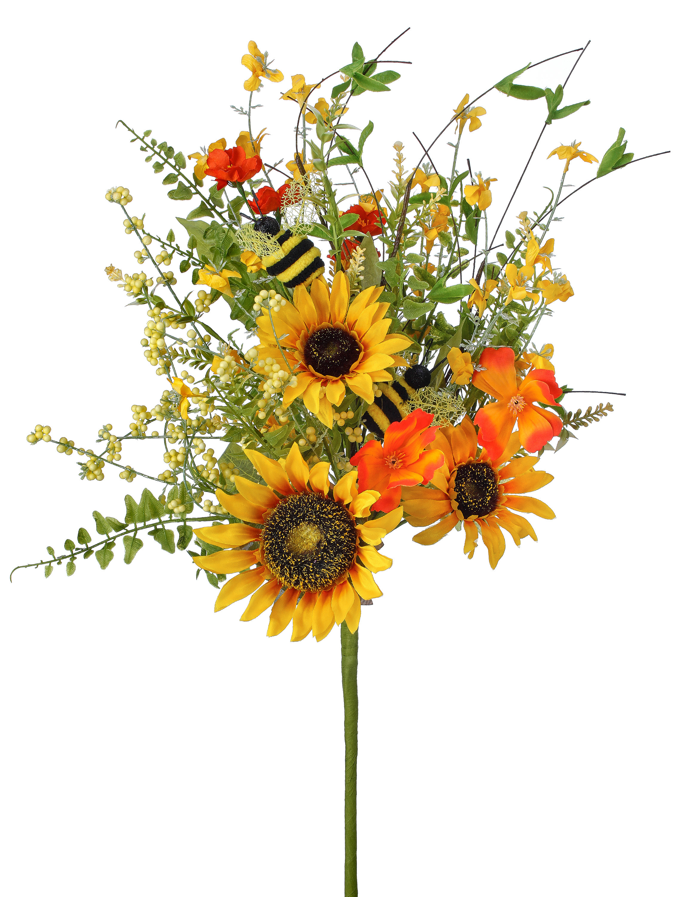 Primrue Sunflower and Honey Bee Centerpiece Wayfair