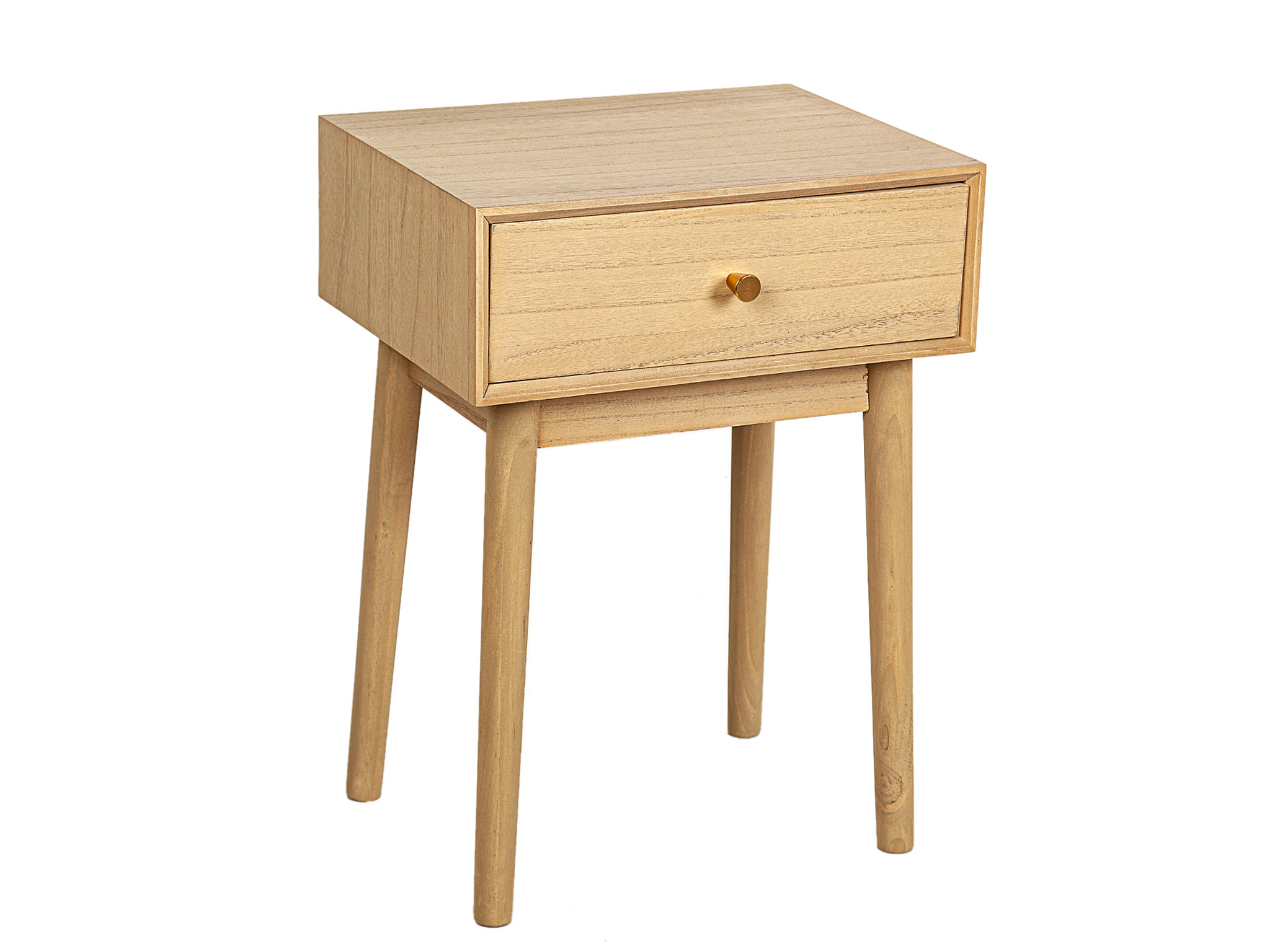 Fjørde & Co Katia Solid + Manufactured Wood Bedside Table Wayfair.co.uk