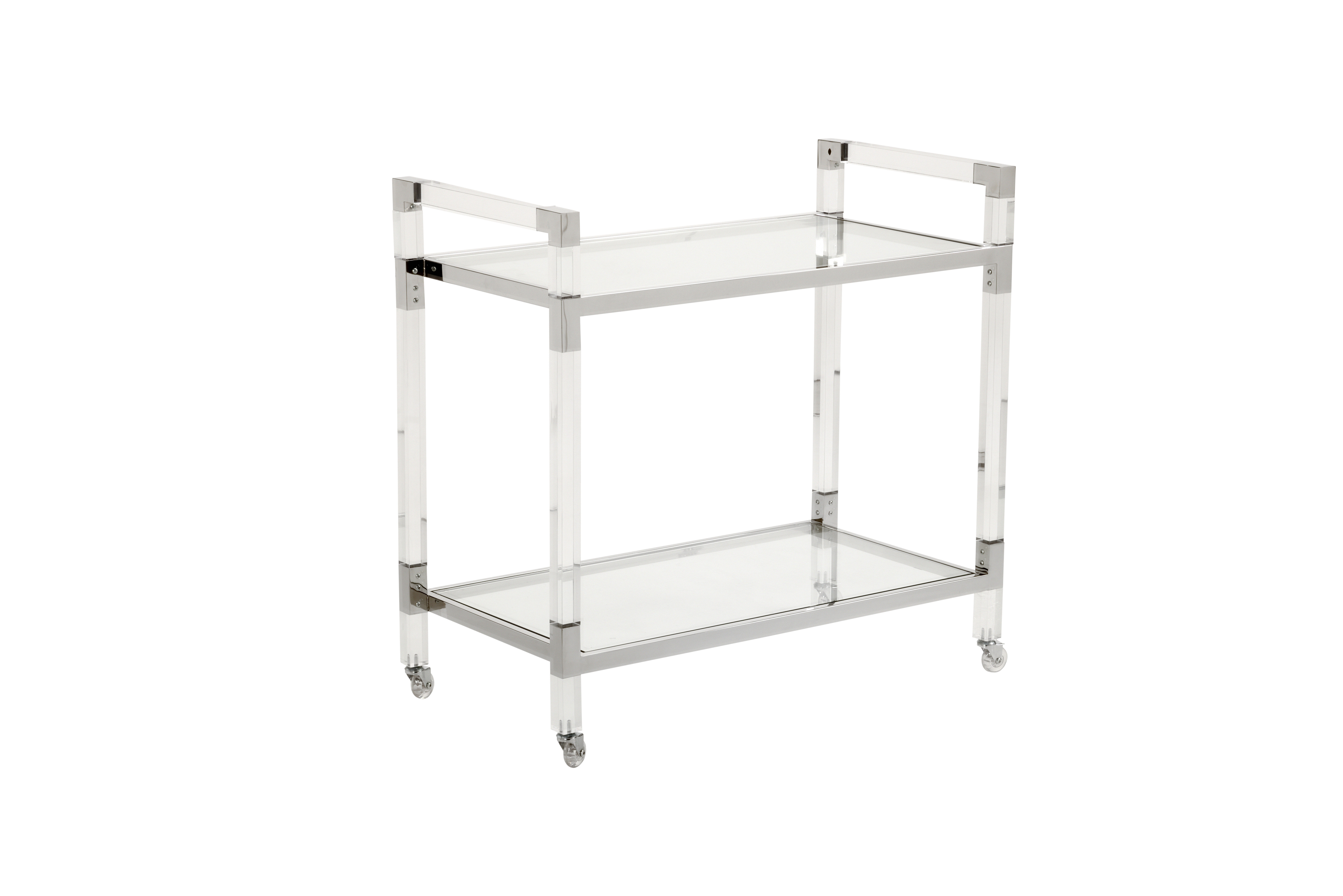 Chelsea House Acrylic Bar Cart Wayfair