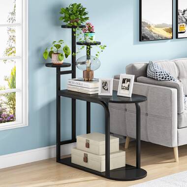 Details about   White Triangular Side Table Corner 3 Tier Storage Plant Stand Home Living Room 