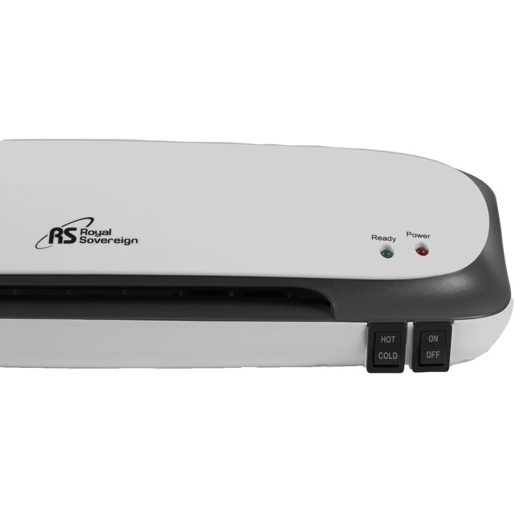 Royal Sovereign CL-1223 12 inch Thermal and Cold 2-Roller Pouch Laminator for sale online 