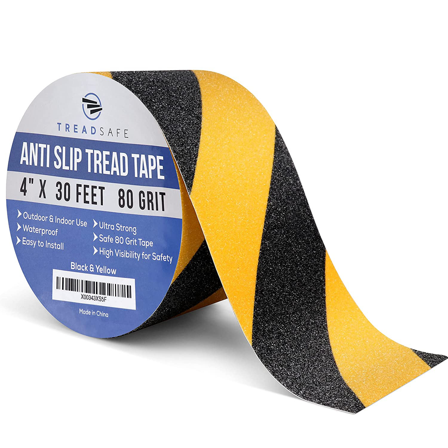 TreadSafe 6" Indoor/Outdoor Caution Anti Slip Grip Tape Wayfair