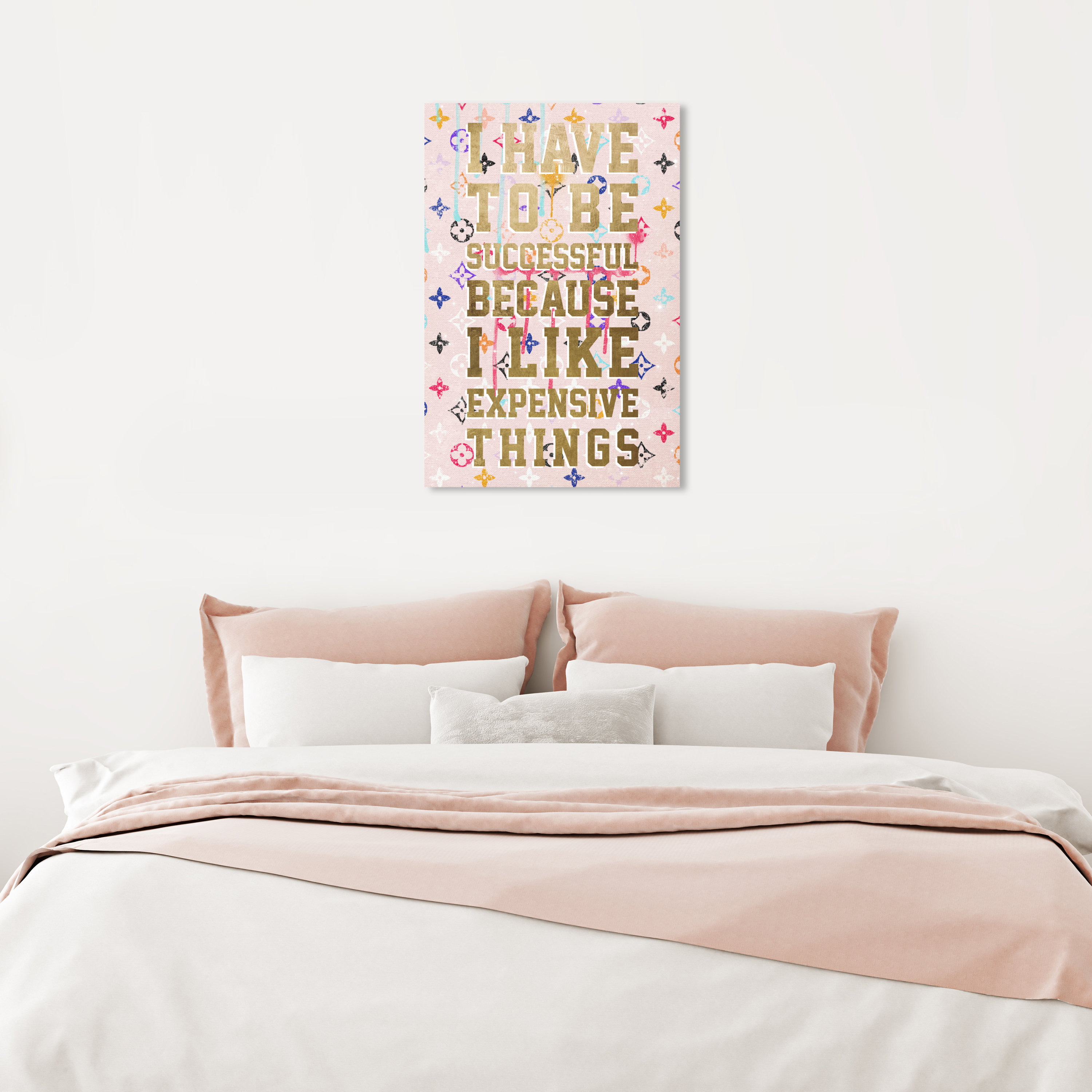 Trinx Typography And Quotes Expensive Things Graffiti Funny Quotes And  Sayings - Textual Art on Canvas | Wayfair