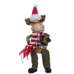 moose christmas plush