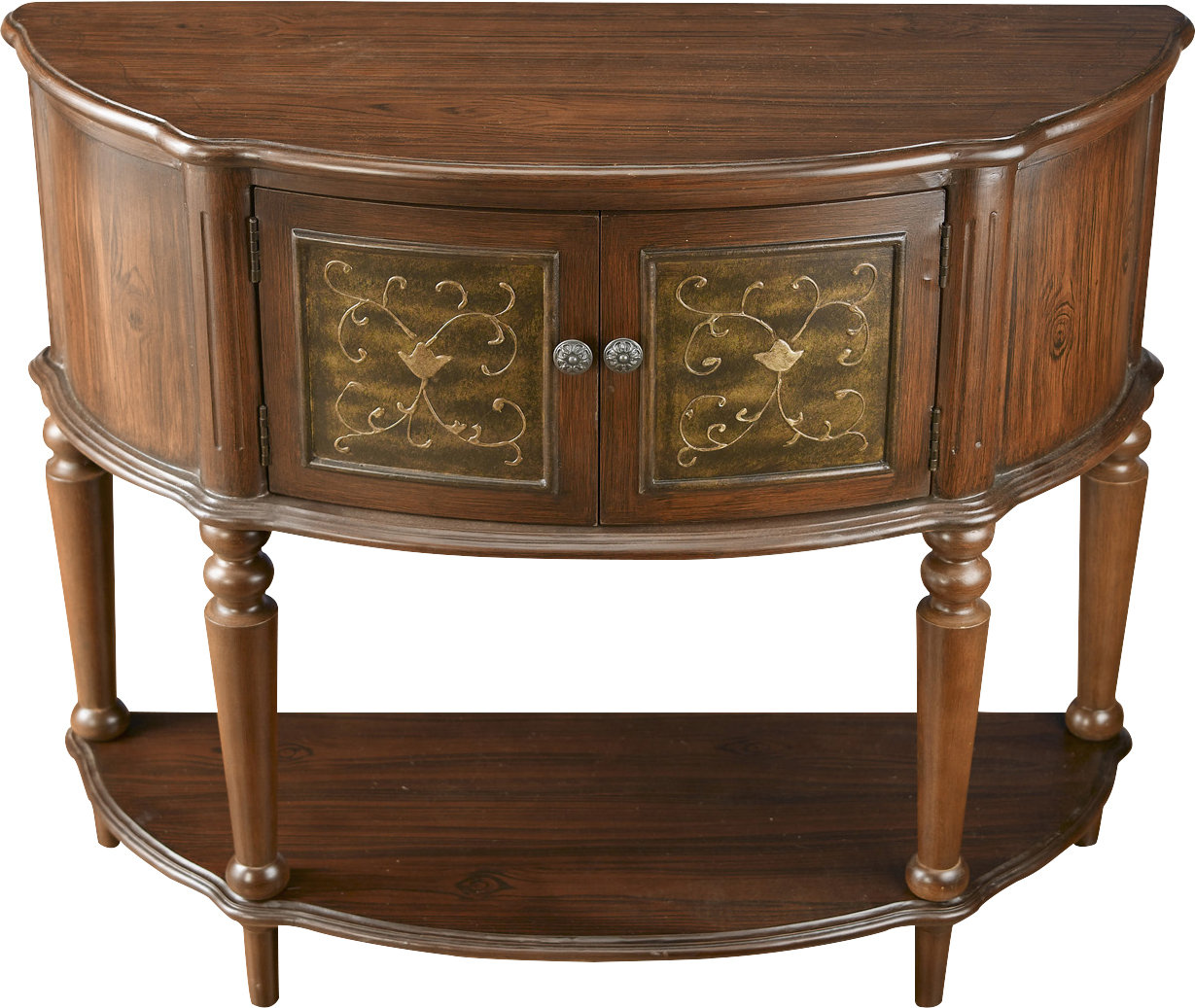 Astoria Grand Escalante 32'' Tall 2 Door Half Circle Accent