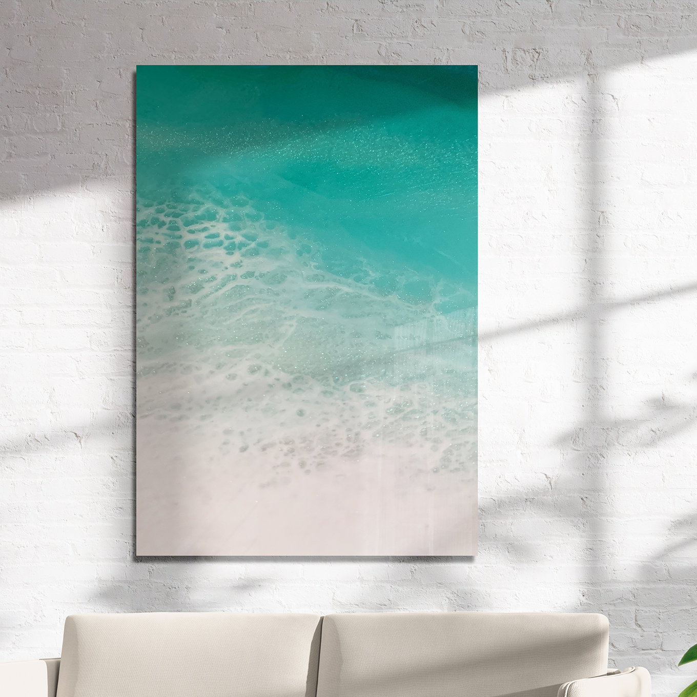 Dovecove Aqua by Melissa Renee Unframed Painting Wayfair