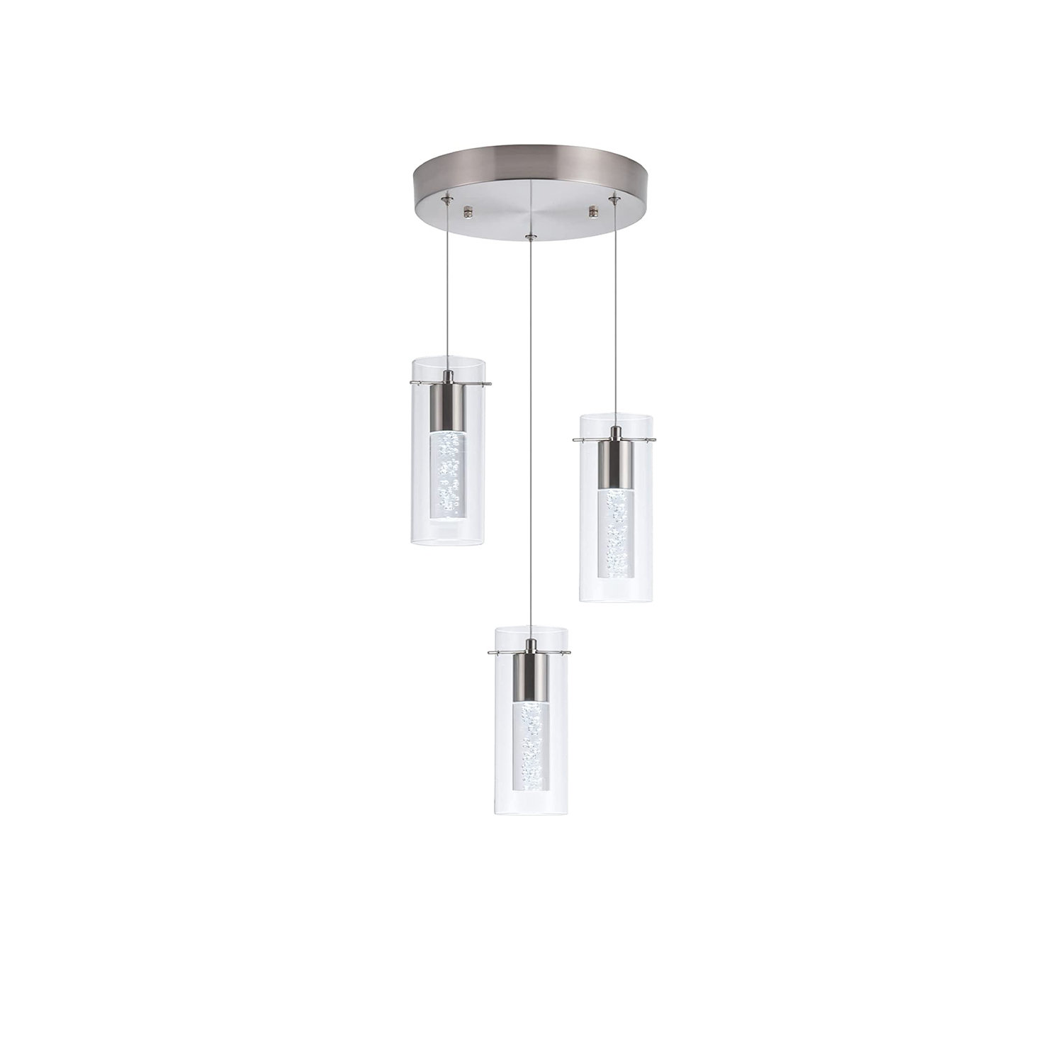 OSP Mana 3 Light Cluster Cylinder LED Pendant Wayfair