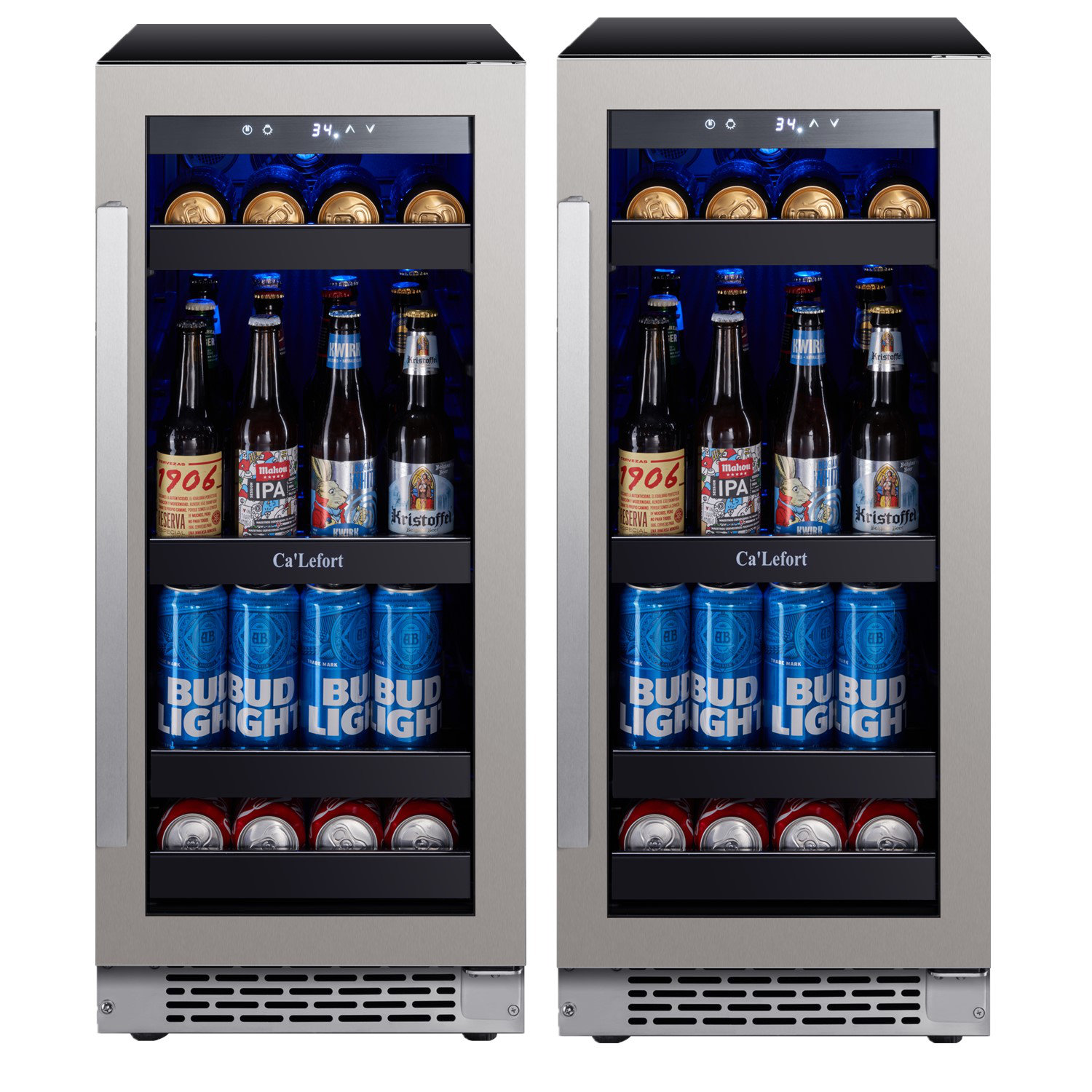 Ca‘Lefort Couple of Ca'Lefort 15" Mini Fridge Under Counter Beverage