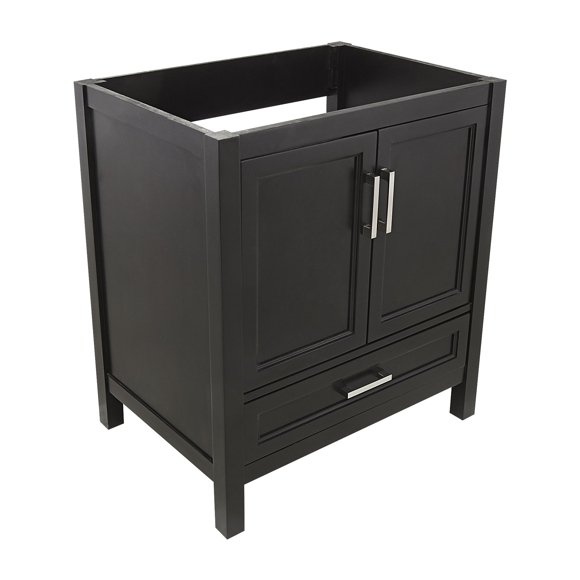 Winston Porter Ilian 37'' Freestanding Bathroom Vanity with Solid Wood