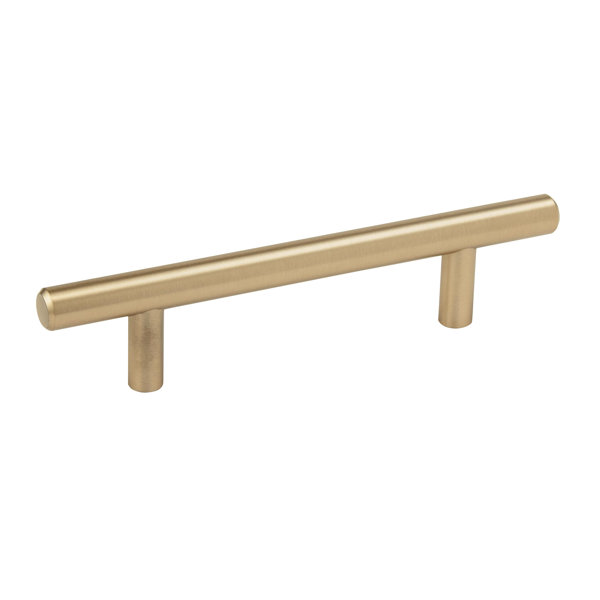 goldenwarm Drawer Handles Cabinet Handles Brushed Nickle T Bar Furniture Door Drawer Pull Knobs Hole Spacing 96mm 3-3/4in Overall Length 6in Kitchen Cupboard Handle 20 Pack