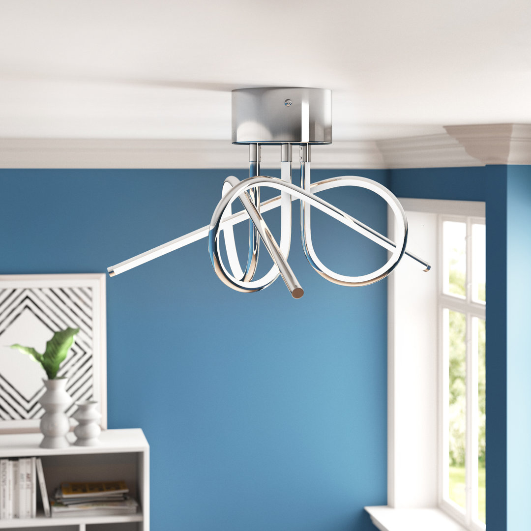 Zipcode Design LED-Deckenleuchte 3-flammig Erma 