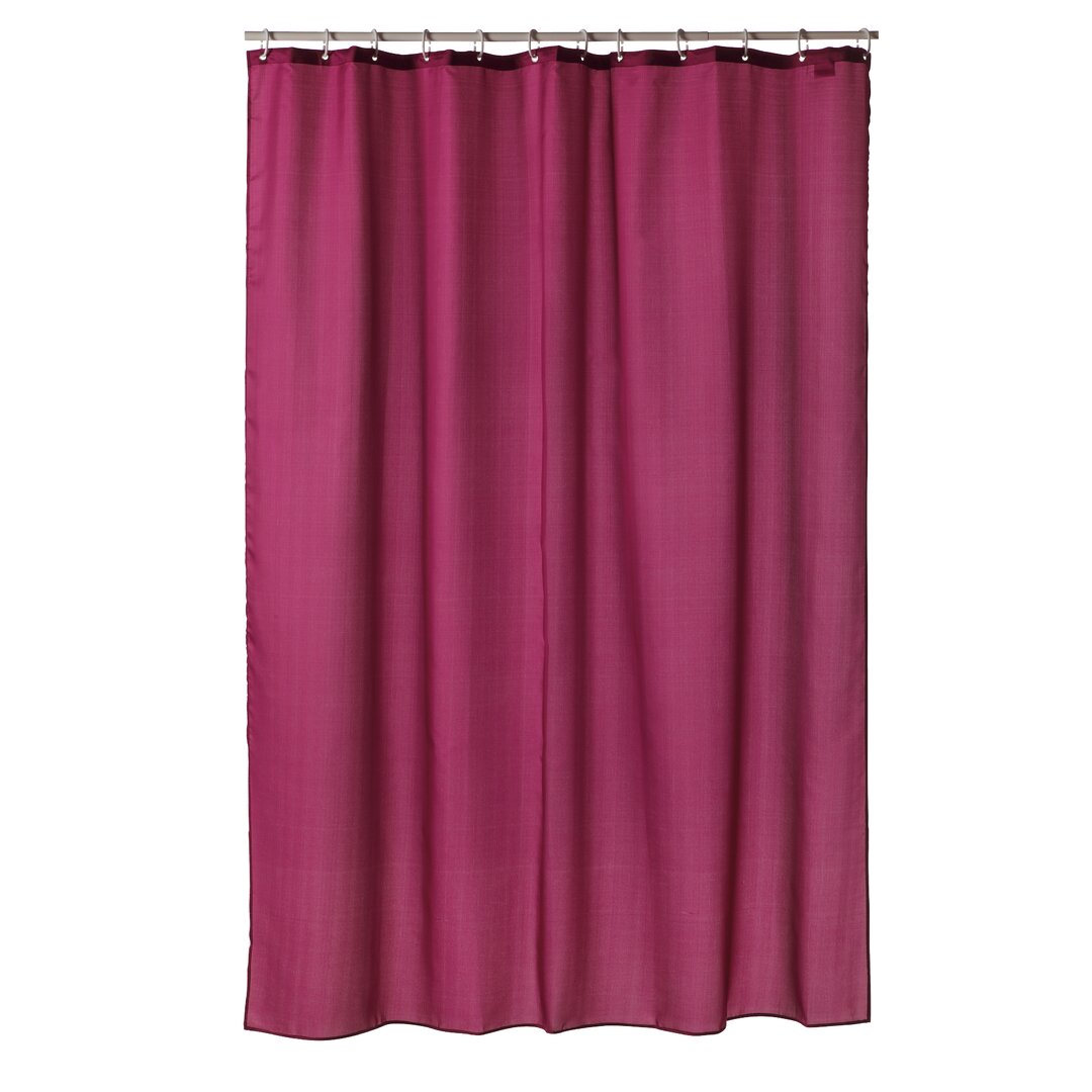 Shower Curtain red,pink,indigo