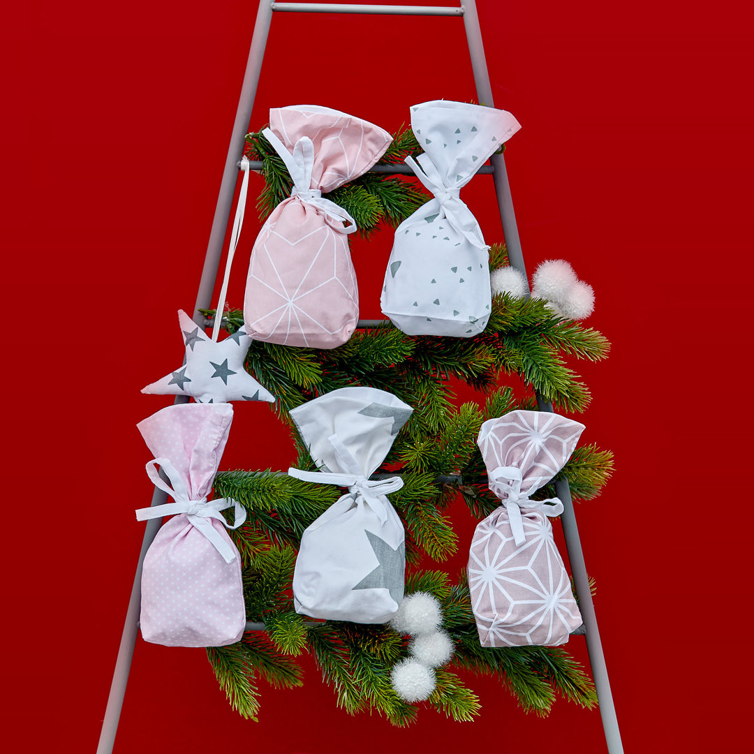 KraftKids  Adventskalender Rosa Grau