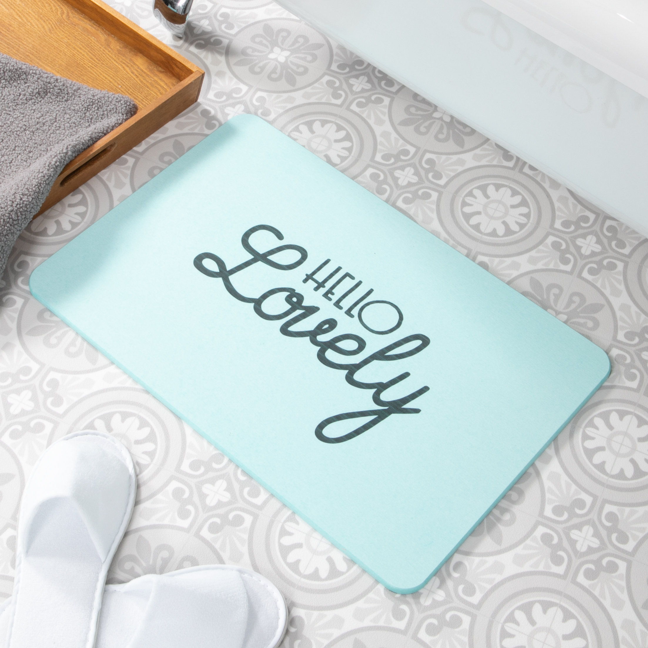 World Menagerie Bathory Rectangle Bath Mat Wayfair.co.uk