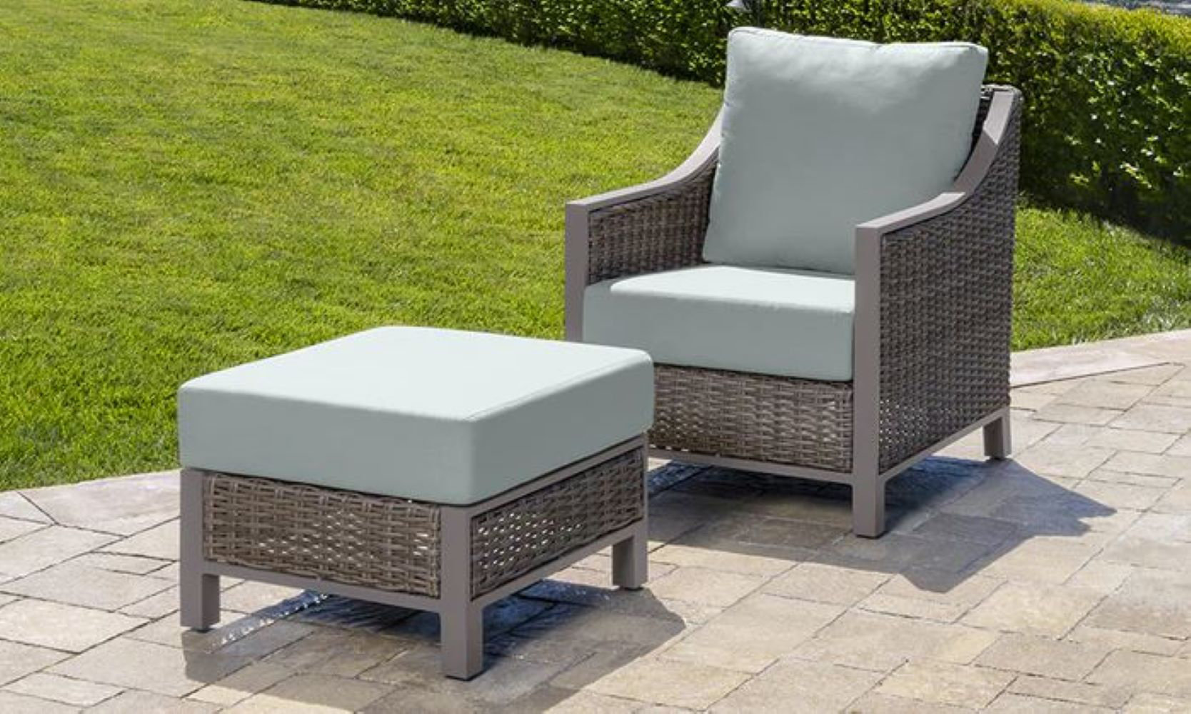 Red Barrel Studio® Jant Patio Chair with Sunbrella Cushions with ...