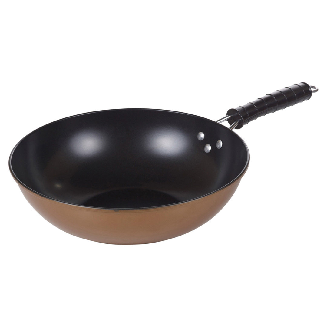 ClearAmbient 30 cm Antihaft-Wok aus Karbonstahl