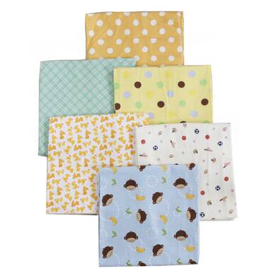 Simple Joys by Carter's Baby Boys' 7-Pack Flannel Receiving Blankets 