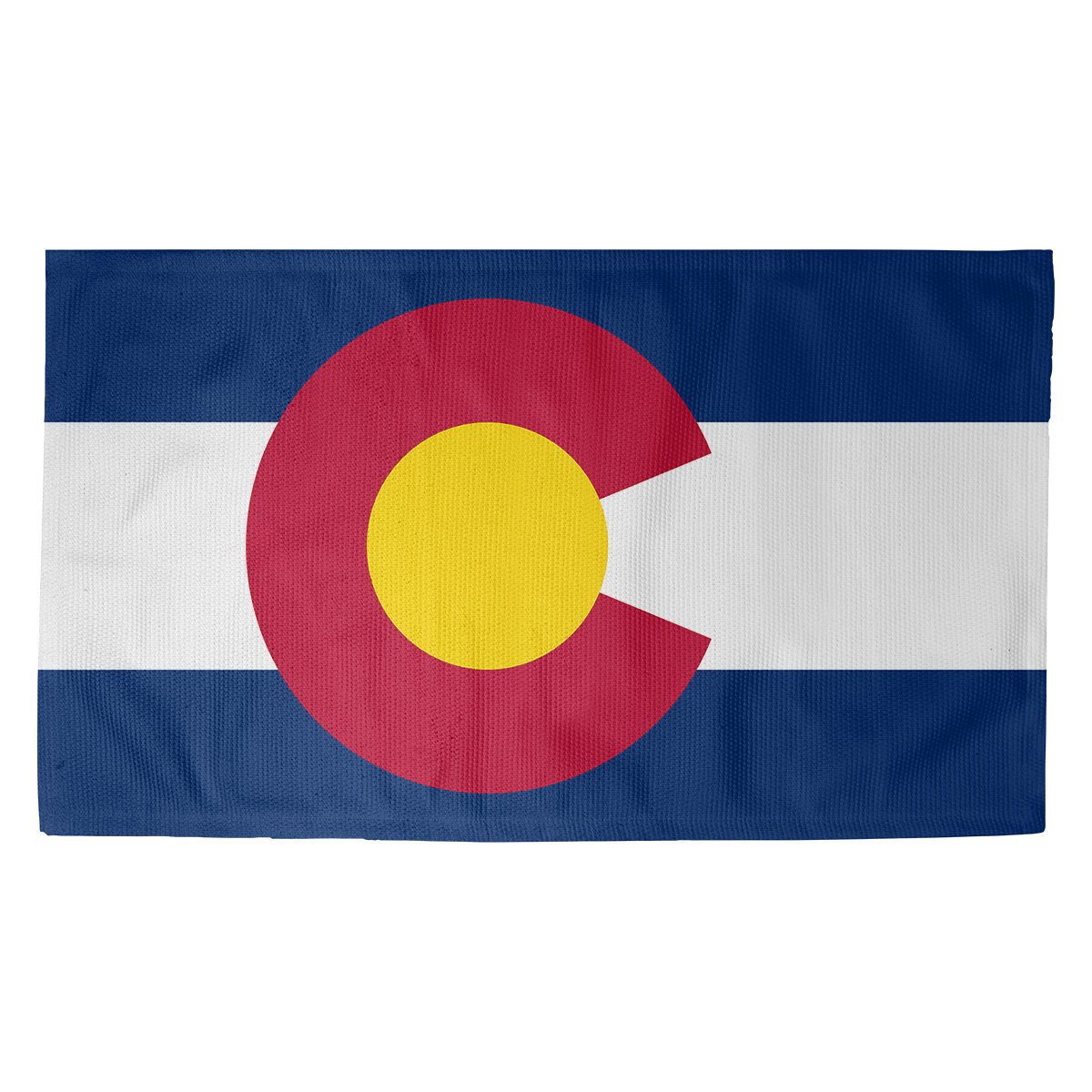 Ebern Designs Fawcett Colorado Flag Dobby Indoor Doormat Wayfair