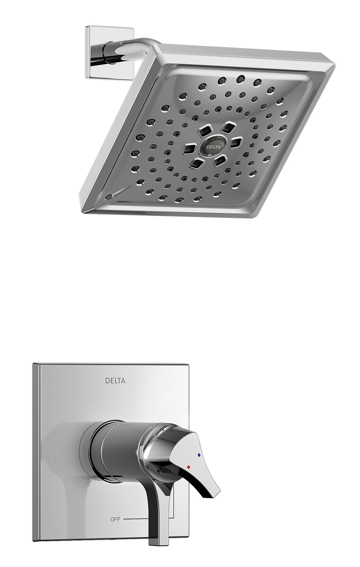 T17T274SS Delta Zura 17T Series Shower Faucet with TempAssure