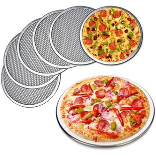 Commercial Heavy Duty Pizza Screen Rack Mesh Screen Stand Stainless Steel 4 Slot 