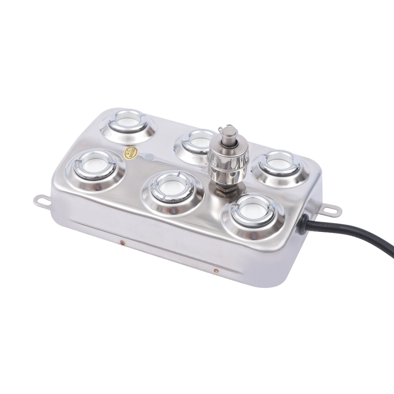 Wrought Studio Benzley 6 Head Ultrasonic Mist Maker Fogger Fountain Fog