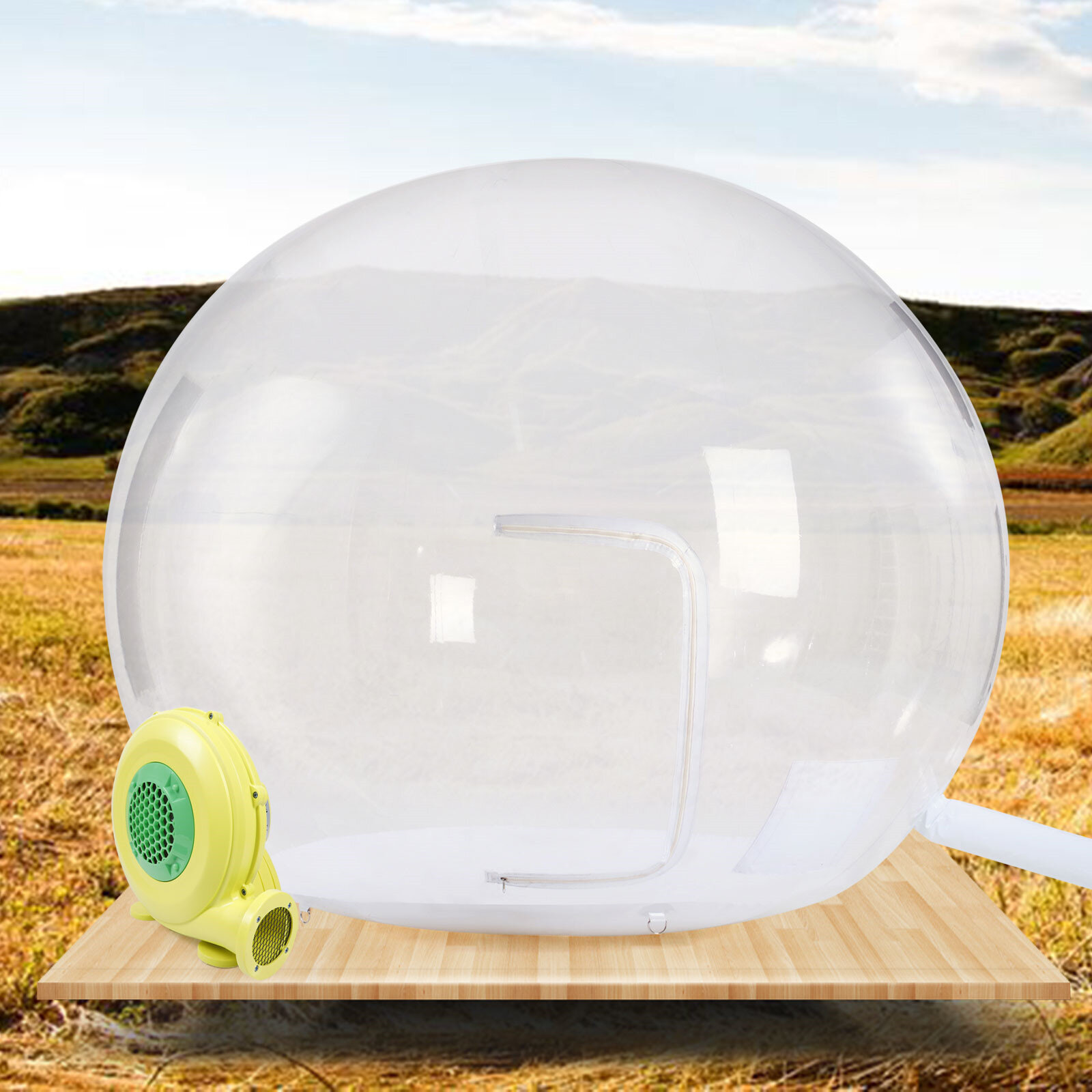kust wij Controverse DALELEE Inflatable Bubble Tent with Quiet Air Blower | Wayfair