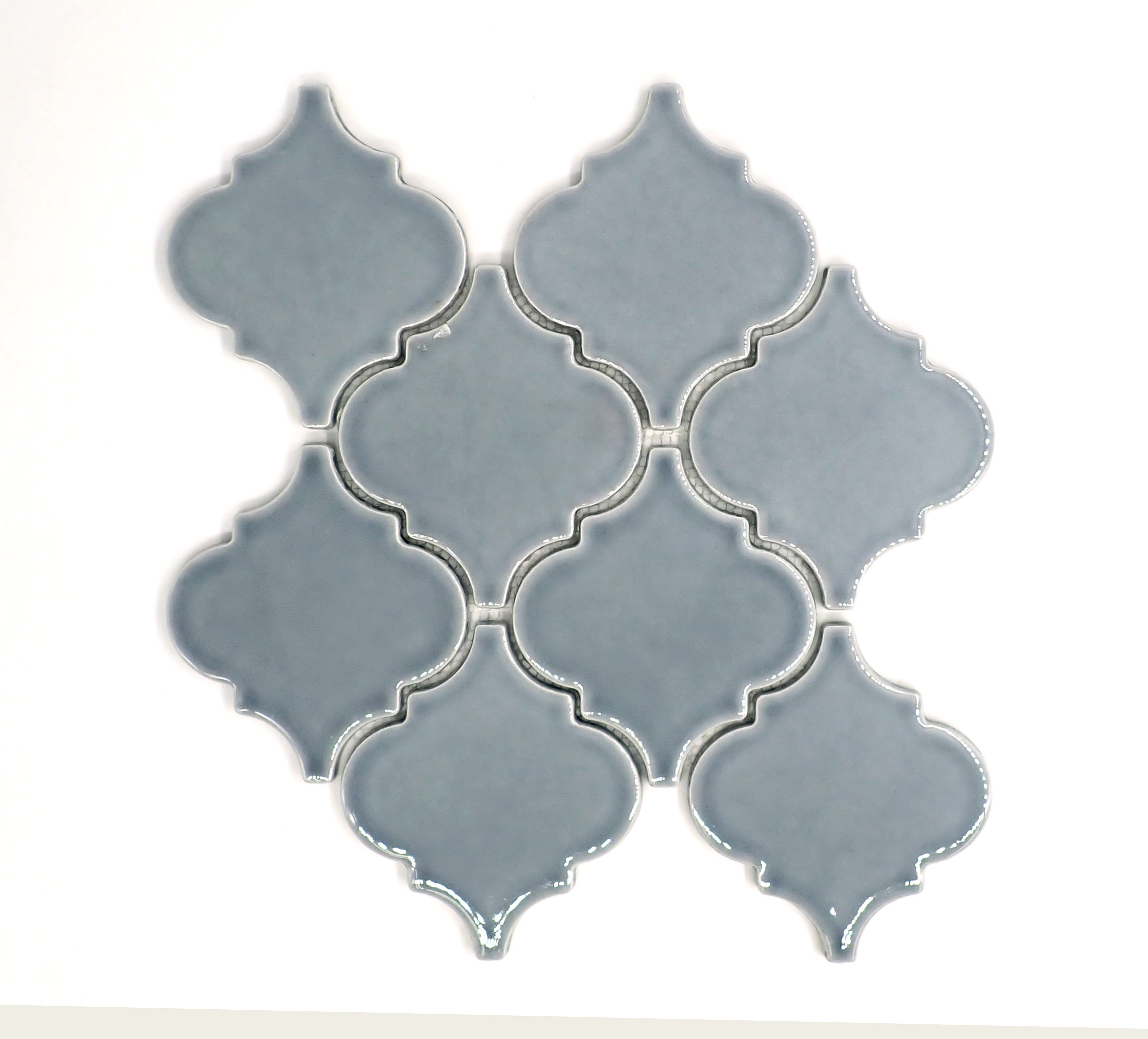 Emser Tile Morocco™ 10" x 11" Beveled Ceramic Arabesque Mosaic Wall