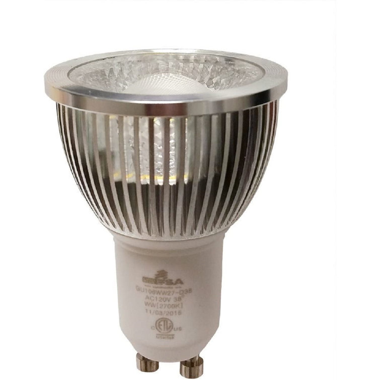 Light USA 50 Watt Equivalent MR16 GU10/Bi-pin Dimmable 2700K LED Bulb Wayfair
