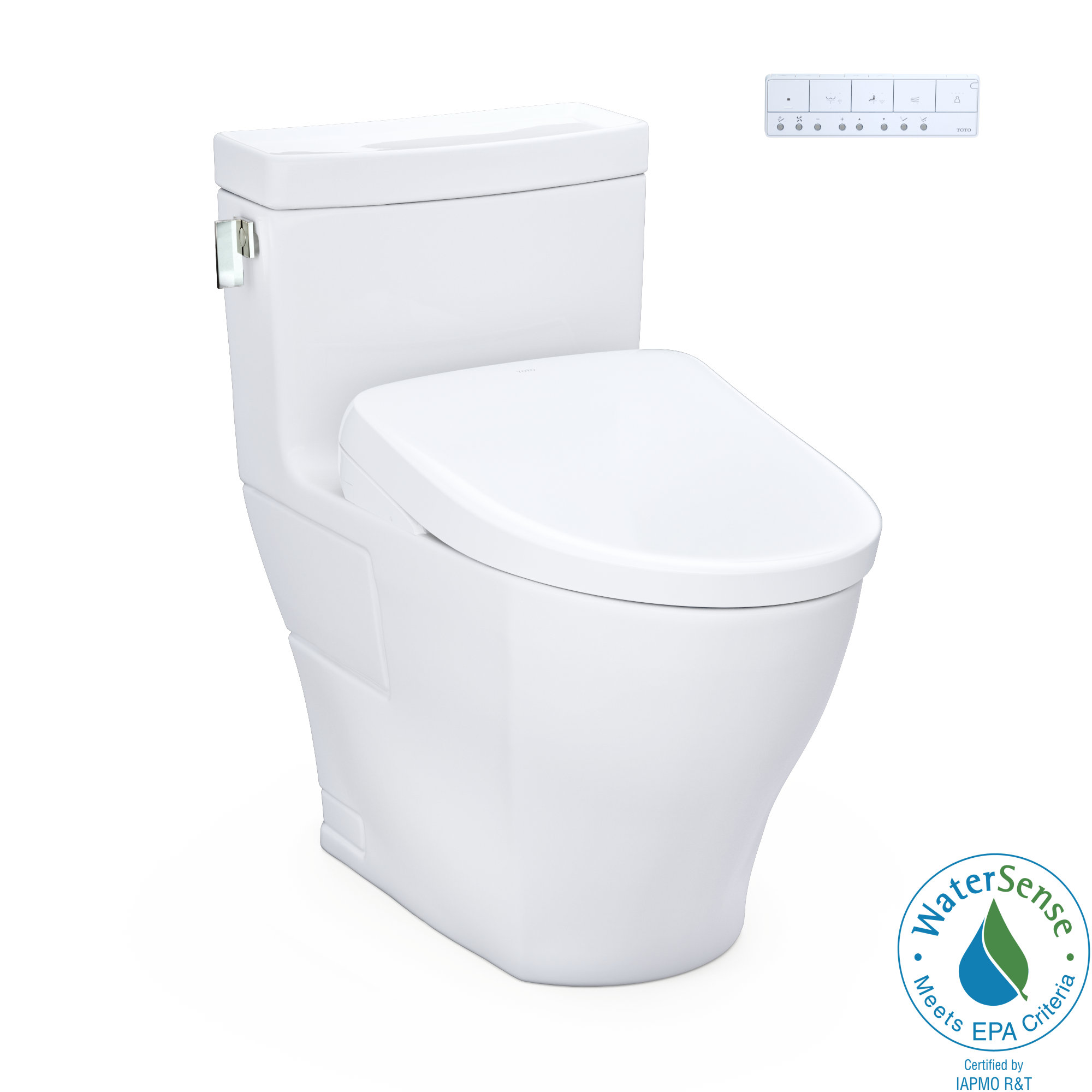 TOTO Legato 1.28 GPF Elongated Floor Mounted OnePiece Toilet (Seat Included) Wayfair Canada