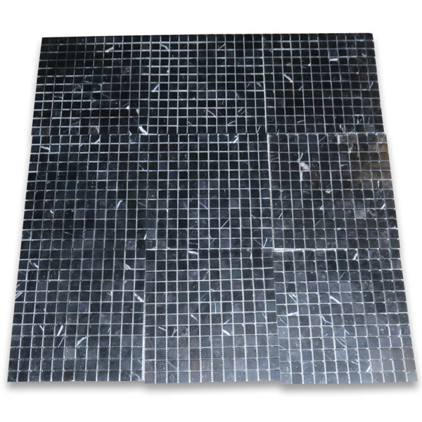 Marble Online Carrelage mosaïque carré Nero Marquina - Wayfair Canada