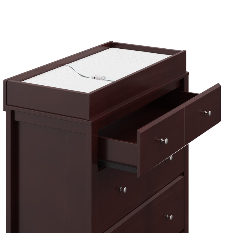 Small Changing Table Storkcraft Carmel 3-Drawer Dresser With