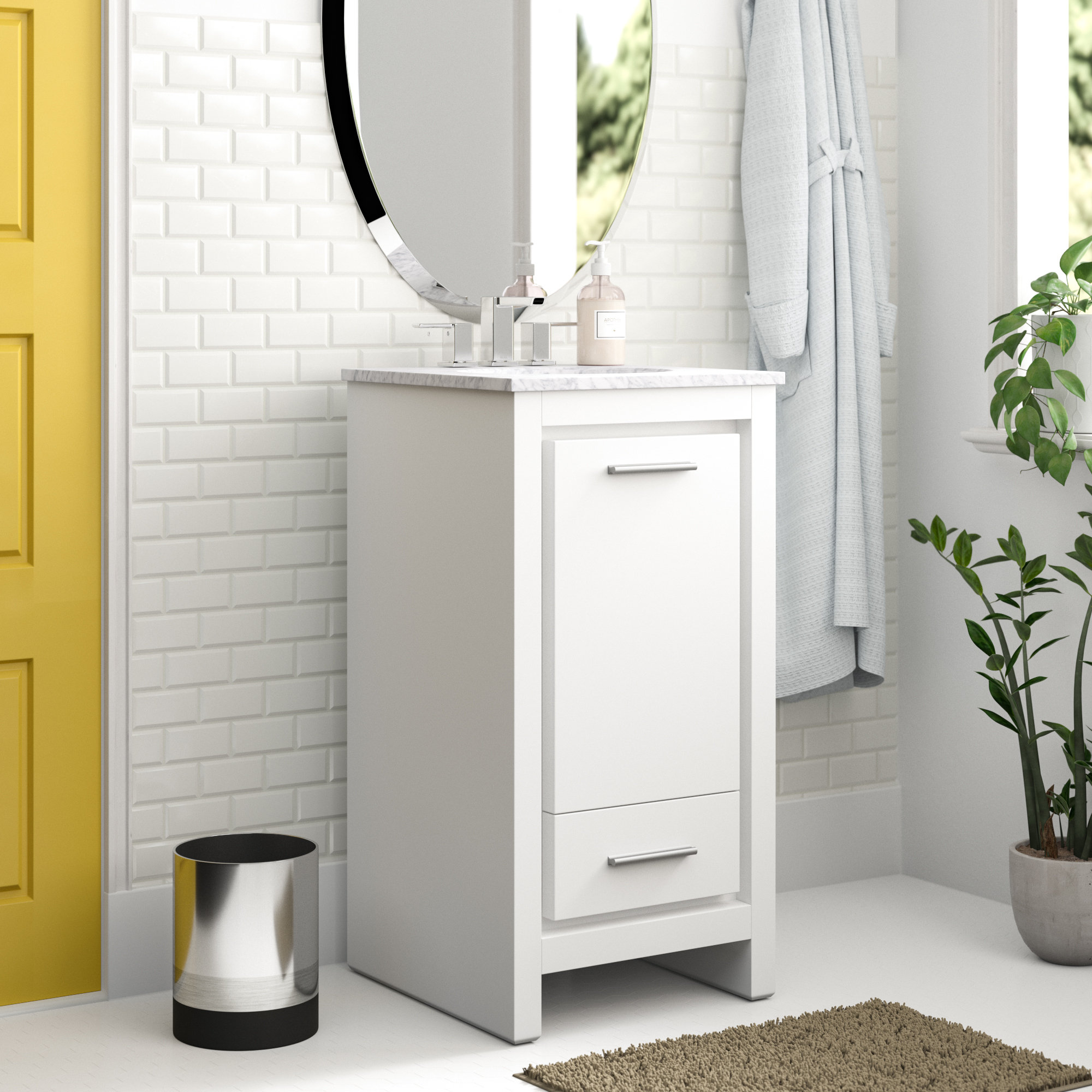 Zipcode Design™ Broadview Single Bathroom Vanity Set & Reviews Wayfair