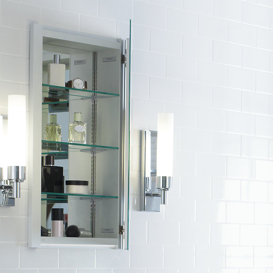 Robern R3 Series Recessed or Surface Mount Frameless Medicine