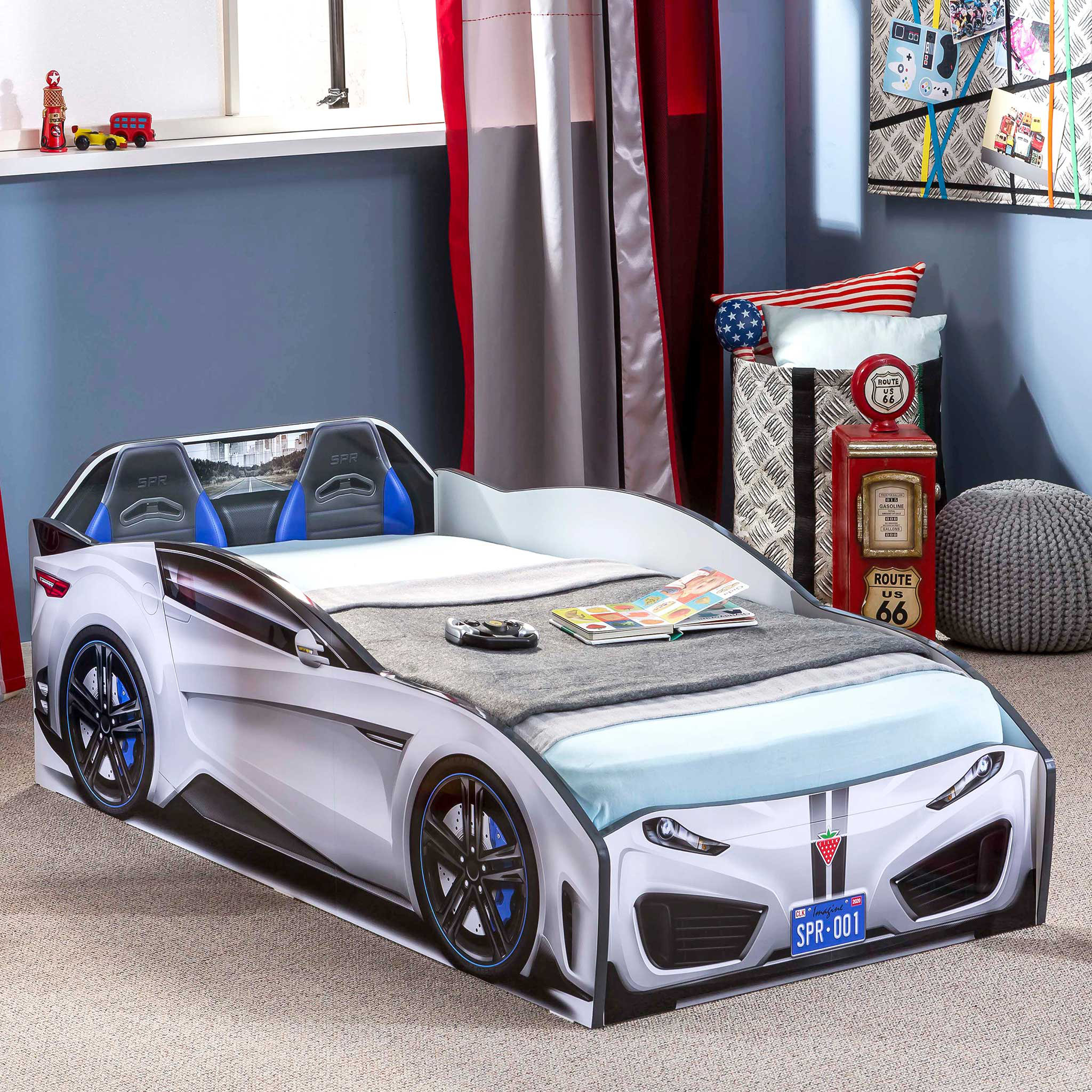 Zoomie Kids Kurtz Toddler Cars Bed by Zoomie Kids & Reviews Wayfair
