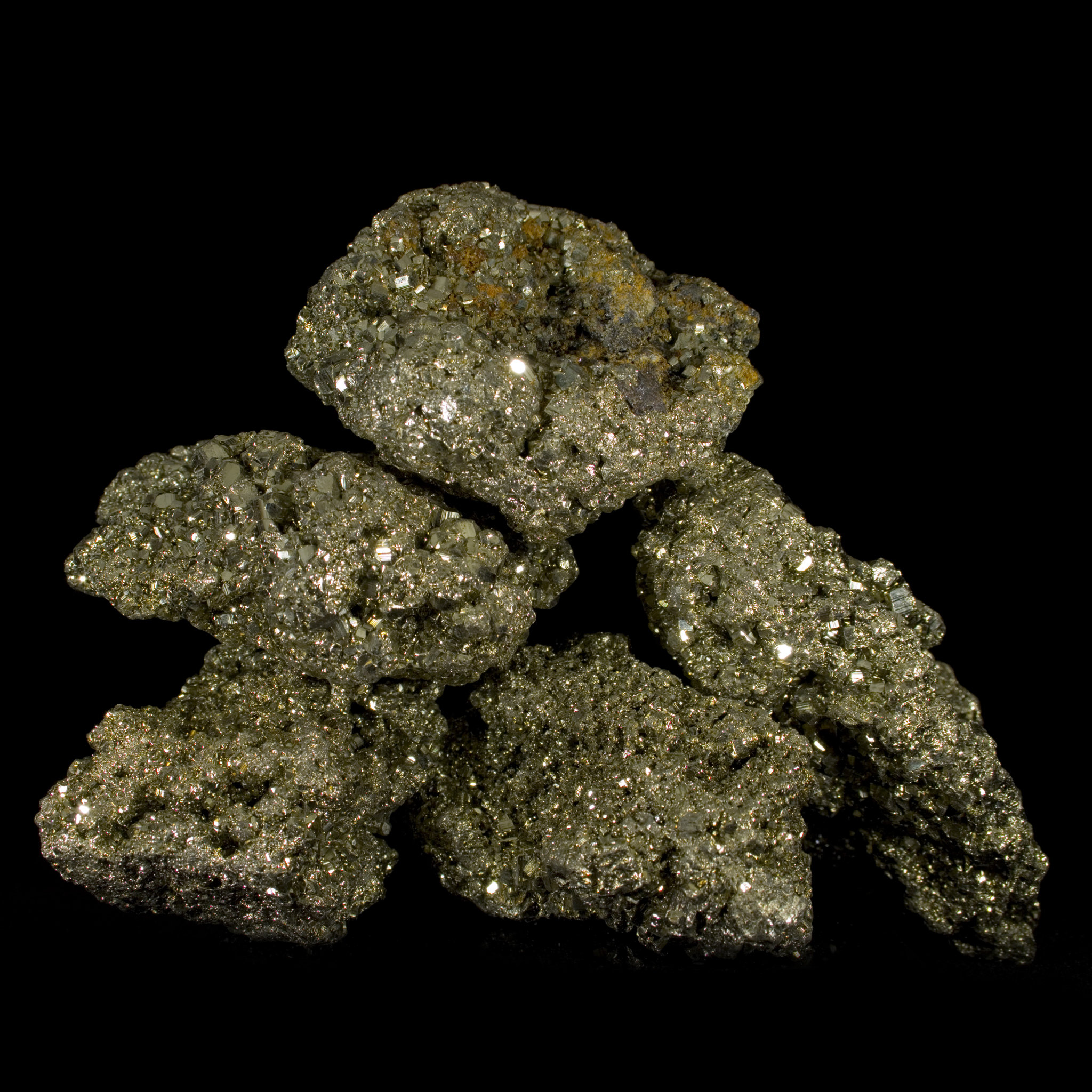 Mercer41 Gunns Natural Pyrite Crystal Cluster | Wayfair