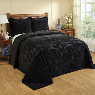 Floral Chenille Bedspread | Wayfair