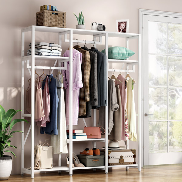 17 Stories 59.05'' Clothes Rack & Reviews | Wayfair