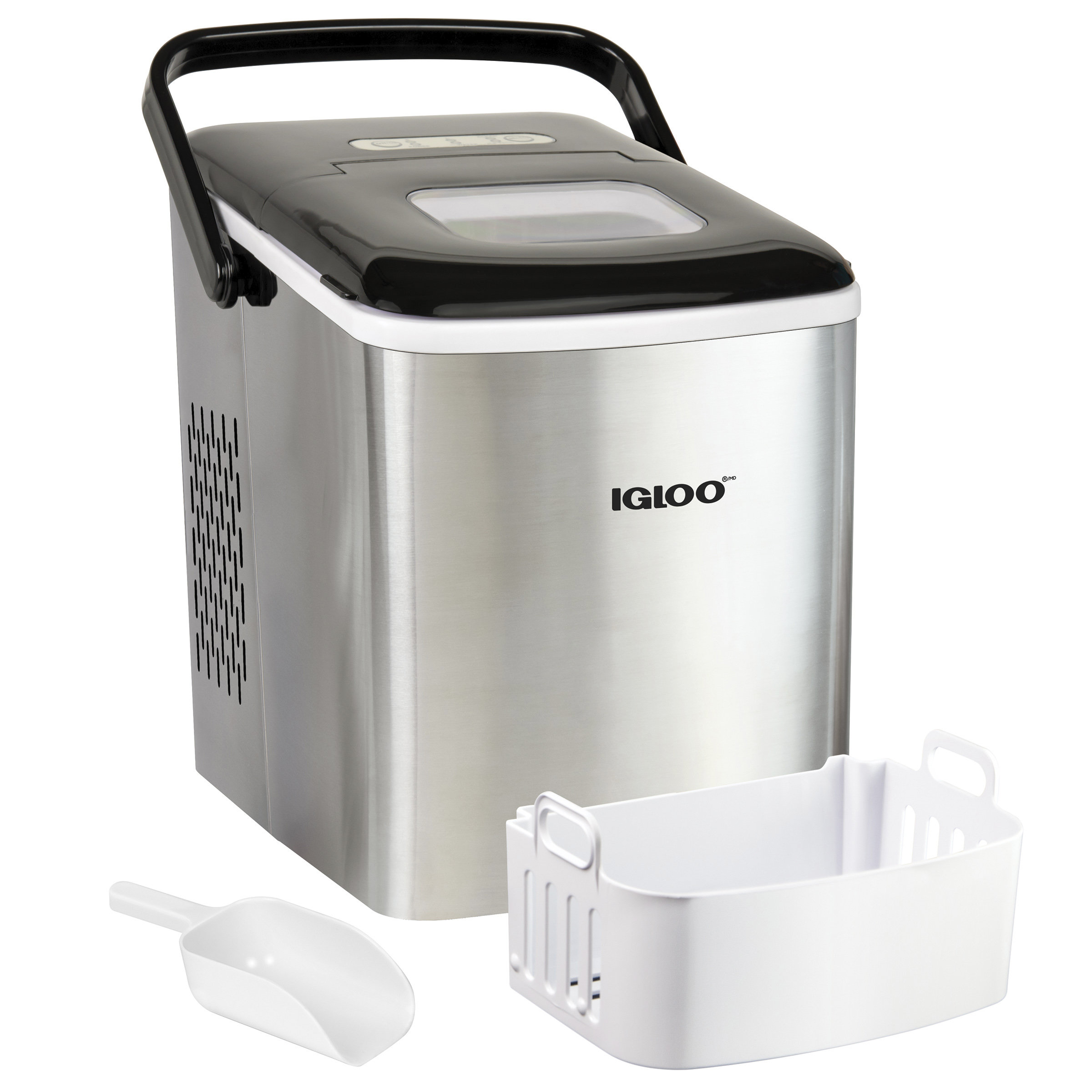 Igloo 26Pound Automatic SelfCleaning Portable Countertop Ice Maker