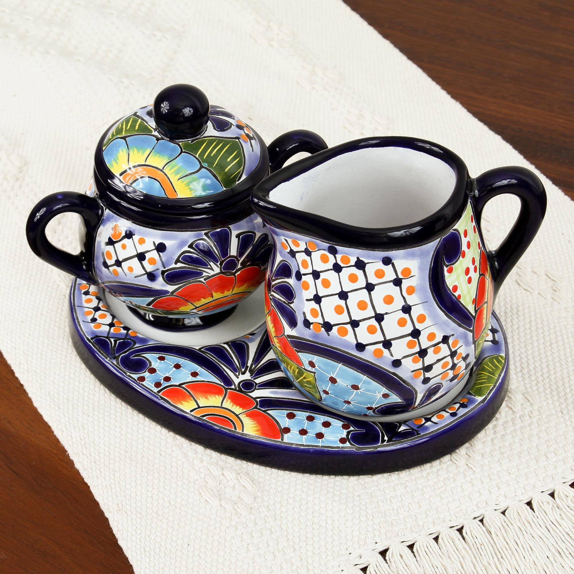 Rosalind Wheeler Reagan Sugar and Creamer Set Wayfair