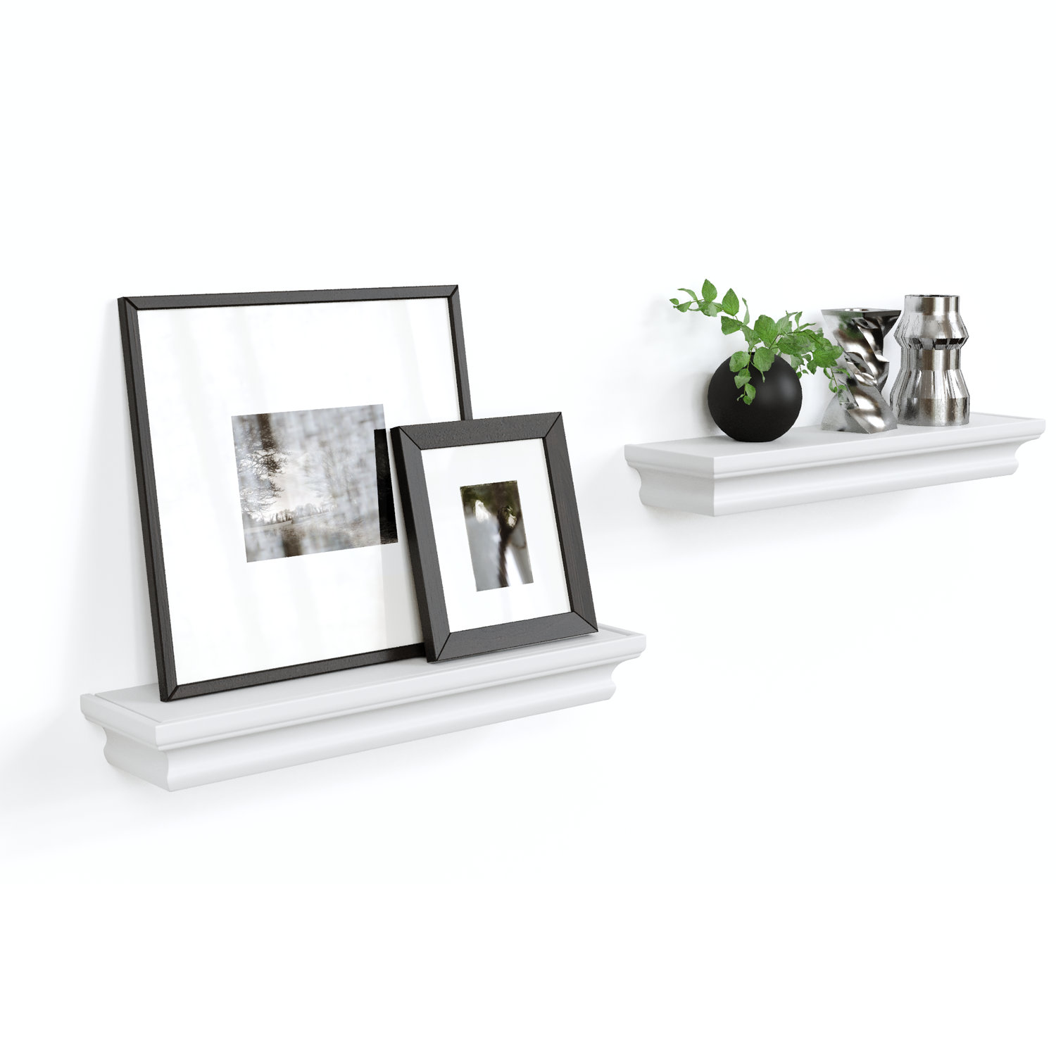 Ballucci 2 Piece Floating Shelf & Reviews Wayfair