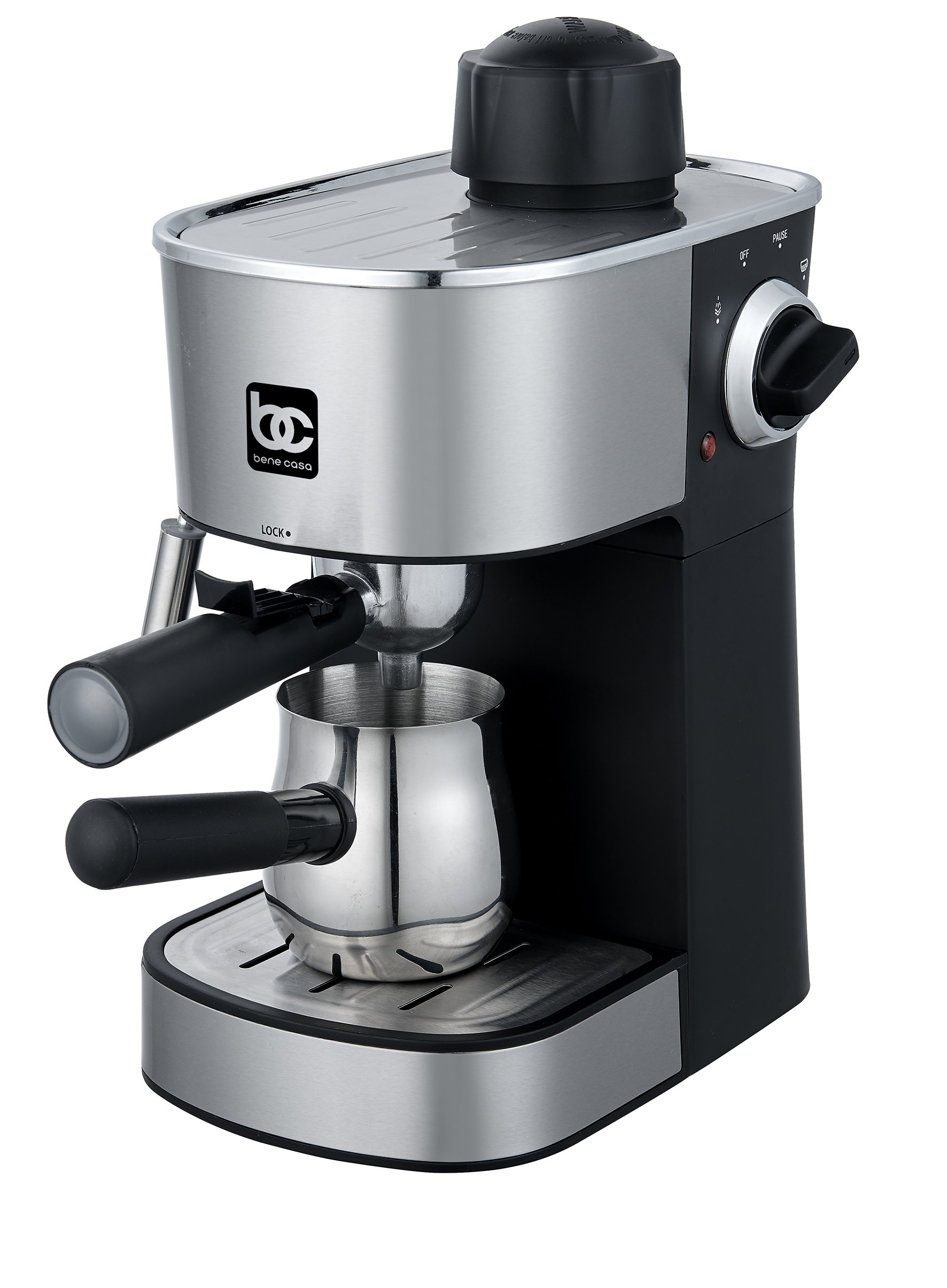 Espresso Maker With Steam Frother 